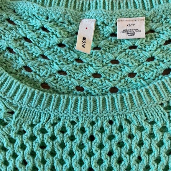 Anthropologie Moth Open Knit Sweater - Picture 3 of 4